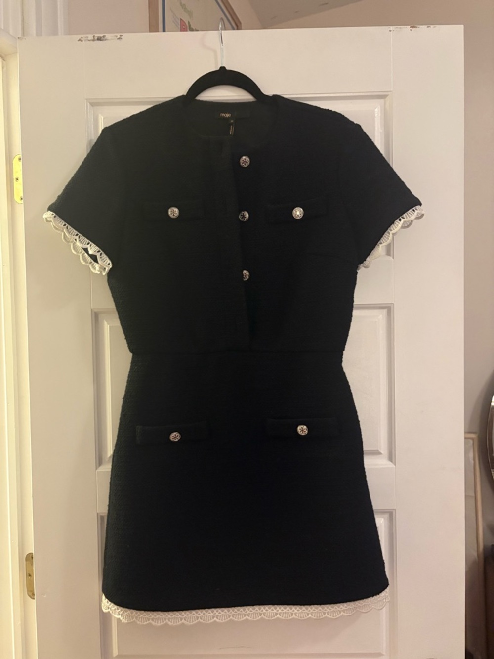 Maje Tweed Mini Dress - Picture 4 of 5